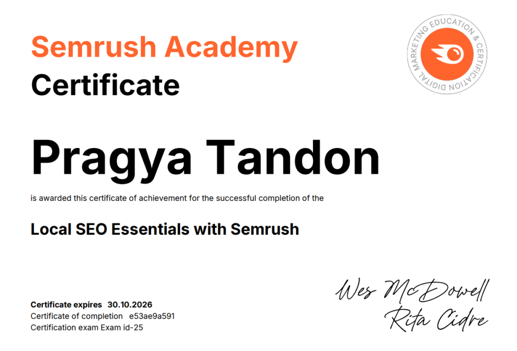 Local SEO Essentials